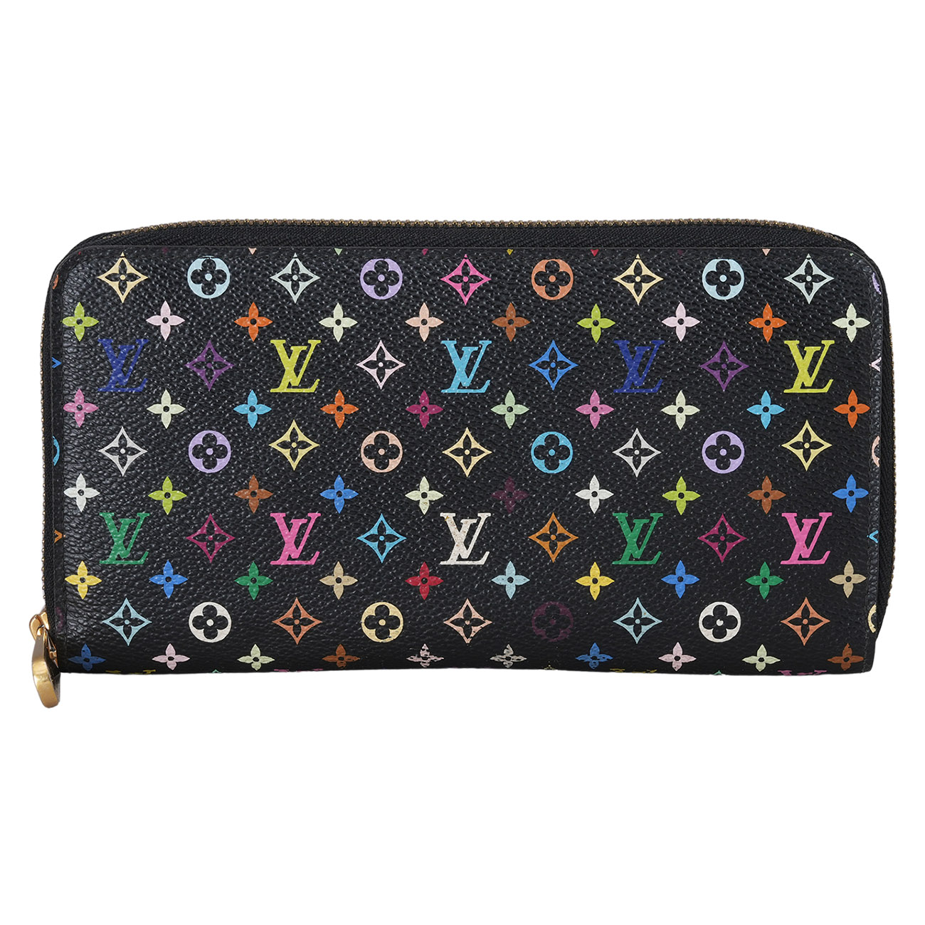 LOUIS VUITTON(USED)루이비통 멀티컬러 지퍼 장지갑